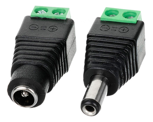 Conector Dc Tipo Jack ( 20 Machos + 20 Hembras )