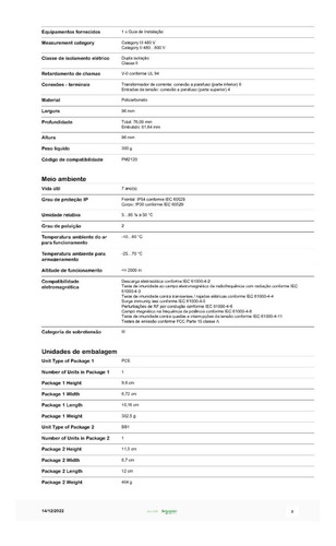 Multimedidor De Energia, Display Led, Modbus Rtu - Pm2120