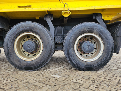 Mb Axor 3344 6x4, Aut. C/ Caçamba Meia Cana 14m3