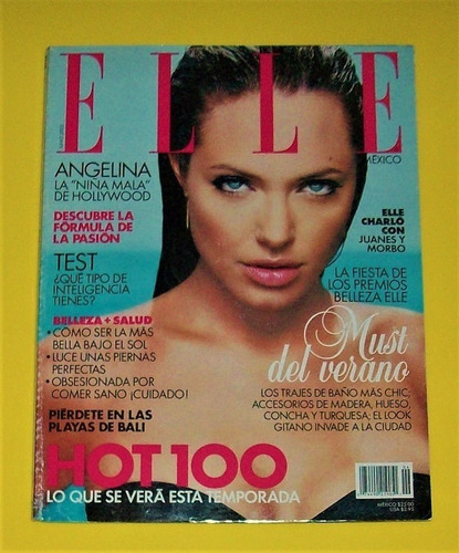 Angelina Jolie Revista Elle México 2005 Juanes