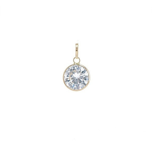 Monreale Brinco Masculino Em Ouro 18k Quartzo 8mm