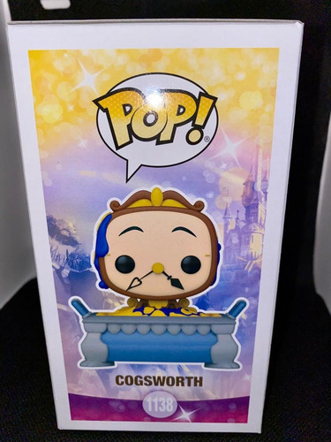Funko Pop Disney La Bella Y La Bestia / Cogsworth 1138 Fs