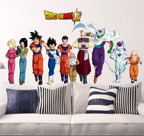 Vinil Decorativo Dragon Ball 101 Anime Manga Sticker Gigante