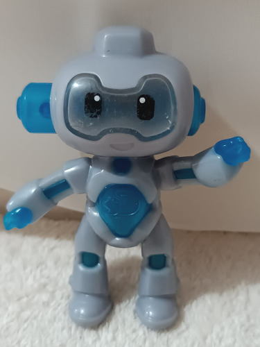 Lote 3 Juguete Robot Bot 2.0 Promocional Mcdonald's 2019 Bot 2.0 Gris (Usado)