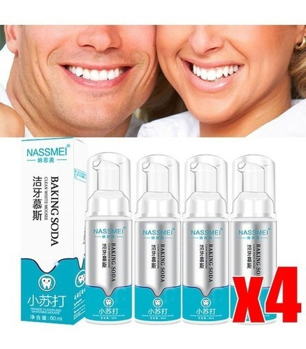 Kit De Blanqueamiento Dental Con 4 Productos Para El Cuidado