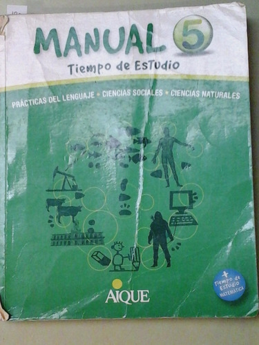 * Manual 5 Tiempo De Estudio - Aique Grupo Ed. - L087