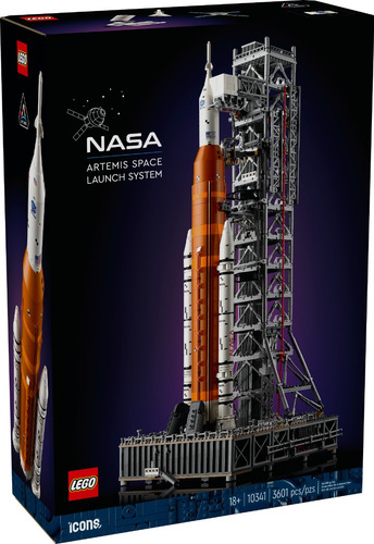 Lego Icons Lanzamiento Espacial Artemis De La Nasa 10341 3601 Icons