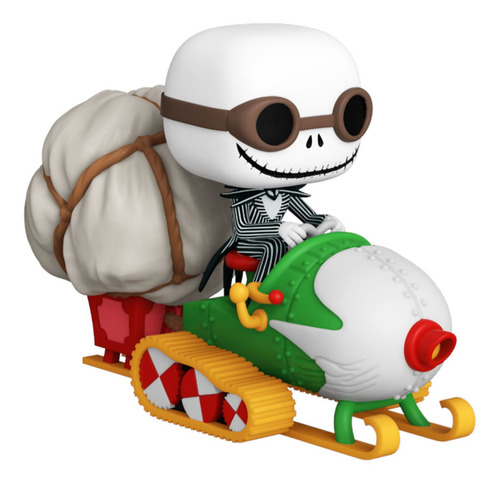 Pop! Funko Rides Disney Jack Esqueleto In Snowmobile #104 
