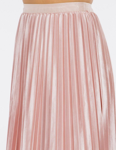 Imagen 5 de 6 de Falda Plisada Reversible Femenina Amad Para Mujer