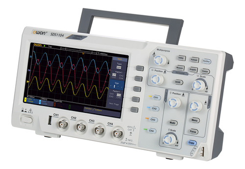 Oscilloscope Uk Sds1104 Owon Plug Owon Plug Oscilómetro Port