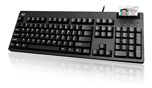 Adesso Easytouch Akb-630sb-taa - Teclado Lector De Tarjetas 