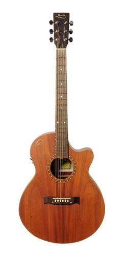 Imagen 1 de 4 de Guitarra electroacústica Gracia 345 natural