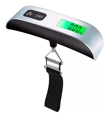 Imagen 1 de 9 de Balanza Digital Portatil 10gr-50kg Viaje Valijas Equipaje