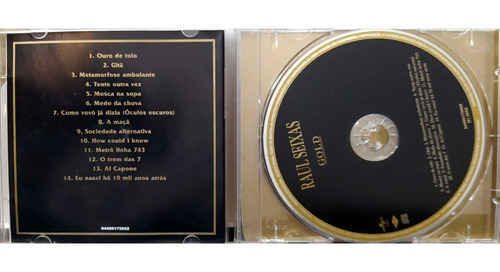 Imagem 3 de 4 de Cd Raul Seixas Gold Special Edition