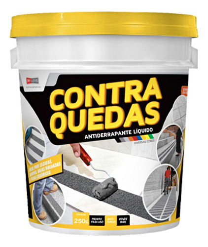 Antiderrapante Líquido Contra Quedas Branco 250g