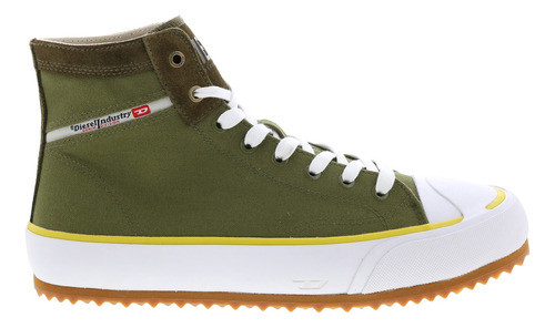 Tenis Diesel S-principia Mid Verde De Hombre 100% Original 