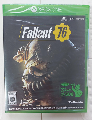 Fall Out 76 Xbox One Original Y De Uso (Usado)