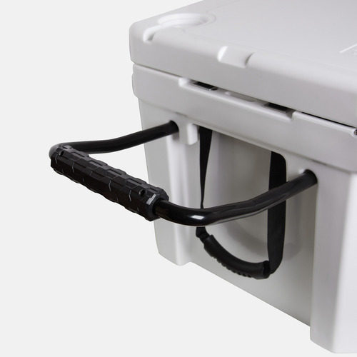 Zulki 65qt - Heladera Portátil 61.5lts Con Ruedas Color Blanco