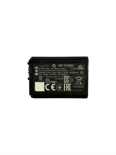 Bate-ria Np-fw50 Para Cameras Slt-a35 Slt-a33 Dsc-rx10m4