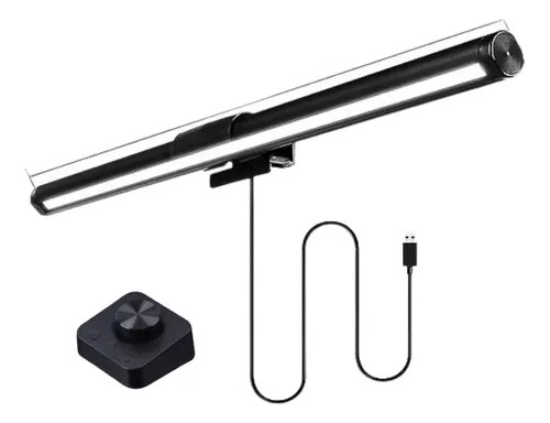 Luminária 55cm Touch Led Com Controle Sem Fio Para Monitor