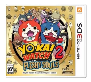 Yo Kai Watch 2 Fleshy Souls 3ds Nintendo Yokaiwatch