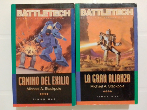 Battletech El Sol Y La Espada Vol. I -ii Michael A. Stackpol