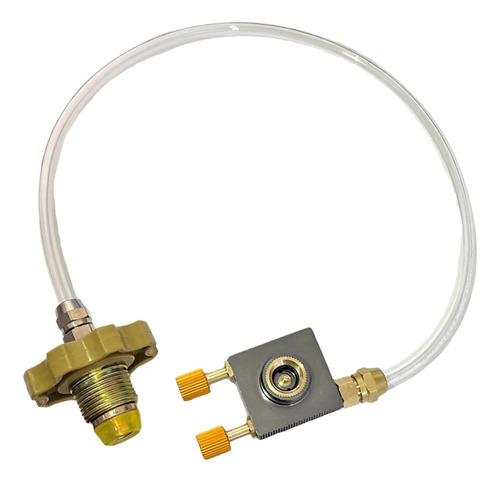 Adaptador Para Recarga De Tanque De Gas Con Sin Adaptador
