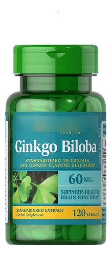 Ginkgo Biloba 60mg 120 Tabletas Ame - Unidad a $542