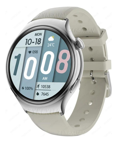 Relógio Inteligente Feminino Gt4 Mini Smartwatch Tela Amoled