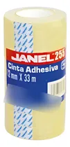 Comprar 10 Cintas Janel Adhesiva Diurex Economica 255 12mmx33cm