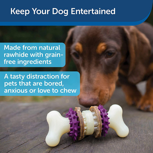 Juguete Masticable Para Perros Petsafe Busy Buddy Bristle Bo