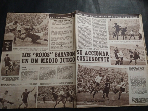 Goles 921 Independiente 3 - 0 Lanús Nota A Angel Rojas ' 66 (Usado)