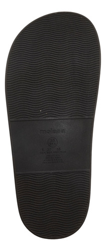Sandália Papete Casual Feminina Flatform Moleca