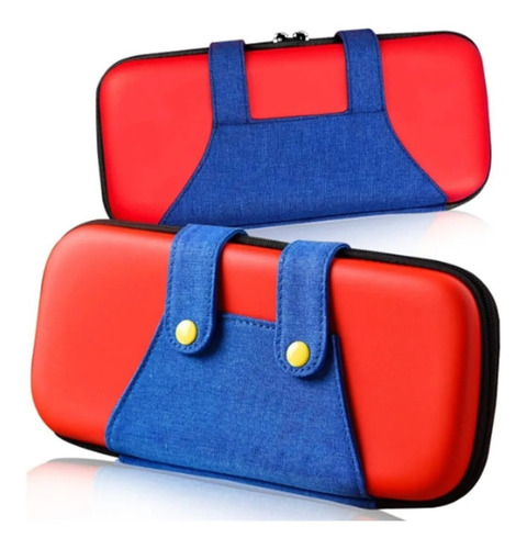 Imagen 3 de 6 de Bolso Nintendo Switch Oled Mario Bross + Mica