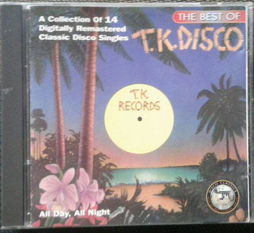 The Best Of T.k.disco All Day All Nigth Cd Excelente