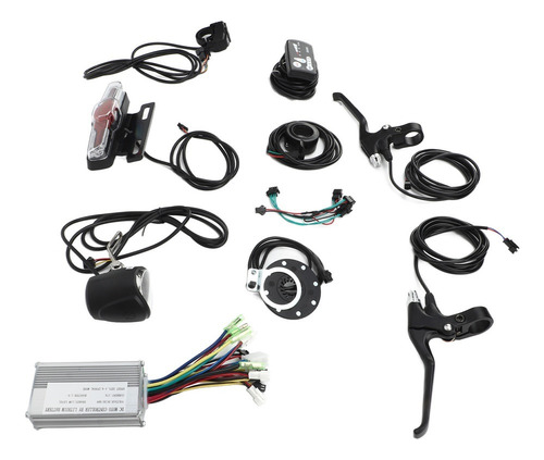 Kit De Controlador De 36 V 48 V, Batería De Litio Para Bicic