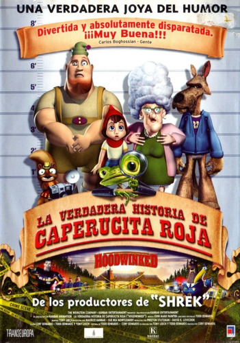 La Verdadera Historia De Caperucita Roja - Dvd Original