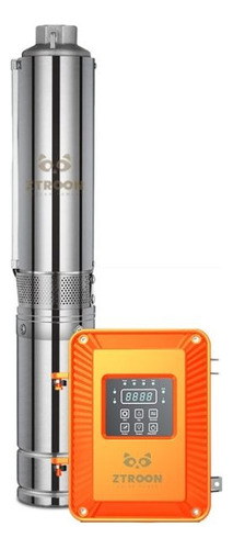 Kit Bomba Solar 48v Ztroon 500w Poço Artesiano 30.000 L/dia Cor Preto Voltagem De Circuito Aberto 24.05v Voltagem Máxima Do Sistema 20.16v