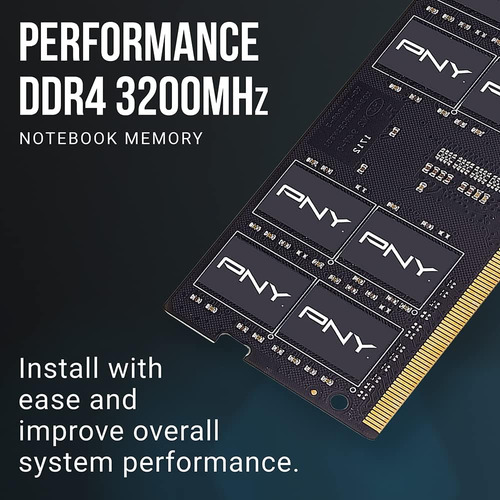 Memoria Ram Pny Performance, 16 Gb, Ddr4, 3200 Mhz, Sodimm
