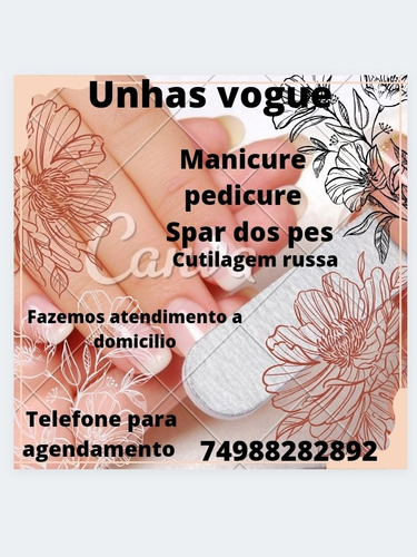 Imagem 1 de 5 de Manicure & Pedicure