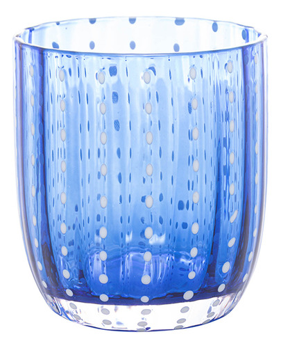 Jogo De Copos Baixos Wolff Orquídea Azul 300 Ml - 2 Peças