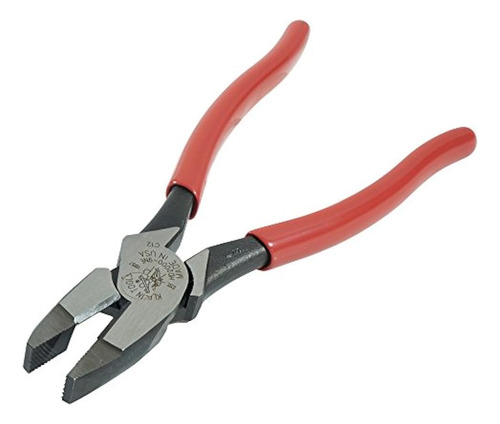 Side Cutter Linemans Pliers Cut Acsr Screws Nails Hard Wire