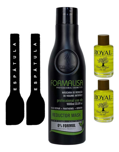 Progressiva Formalisa Orgânica Redutor 1l + Oléo 10ml Grátis