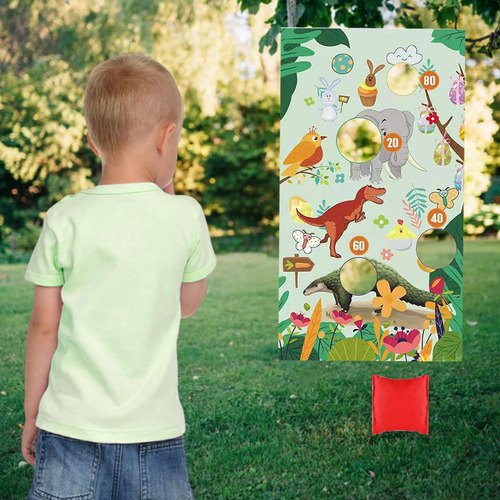 . Sandbag Throwing Game Toss Game Set Para Fiestas