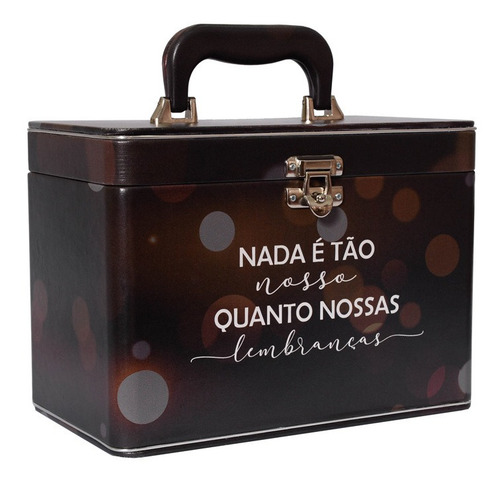 Imagem 1 de 9 de Maleta Lembranças 6 Álbuns Fotográficos 10x15 600 Fotos