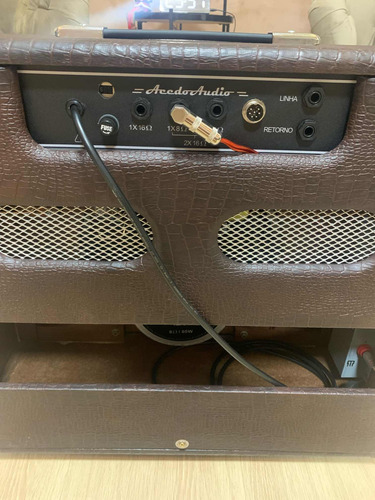 Amplificador Valvulado Acedo Áudio 290 Combo 1x12 (Usado)