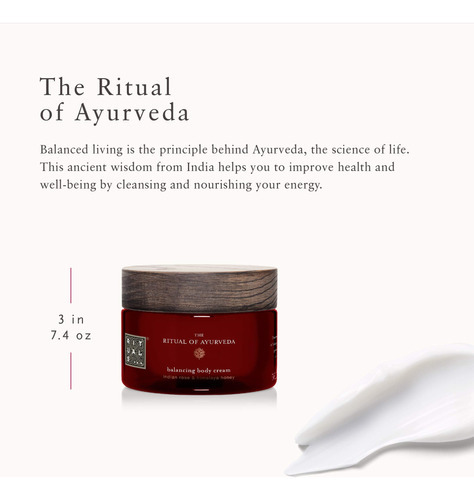 Rituals The Ritual Of Ayurveda Crema Corporal, 7.4fl Oz