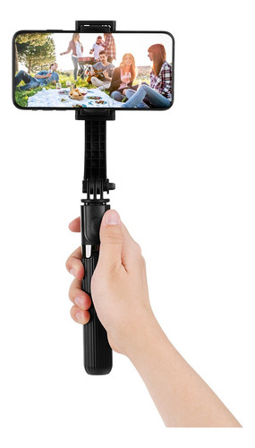 L08 Gimbal Estabilizador Selfie Stick TriPod Bt4.0 Sem Fio