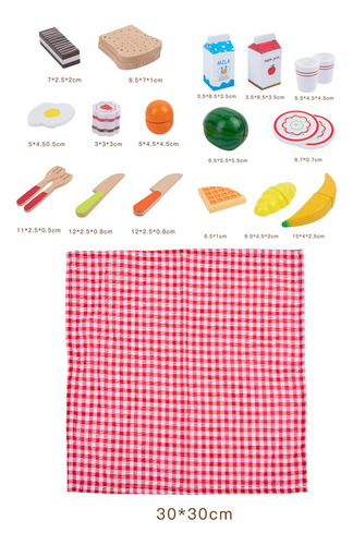 Juego De Cocina De Verduras Cortadas, Regalo De Cumpleaños,