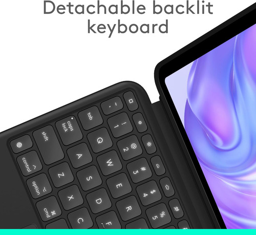 Logitech Combo Touch iPad Pro 11 Pulgadas (m4)(2024) Tecl...